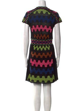 M Missoni Printed Mini Dress