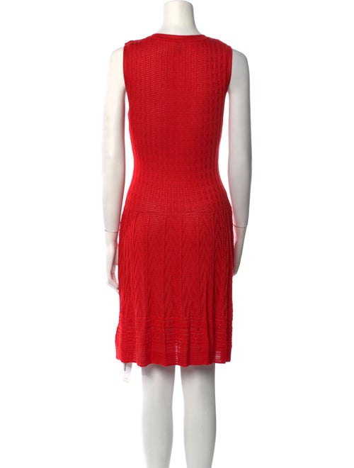 M Missoni Scoop Neck Mini Dress