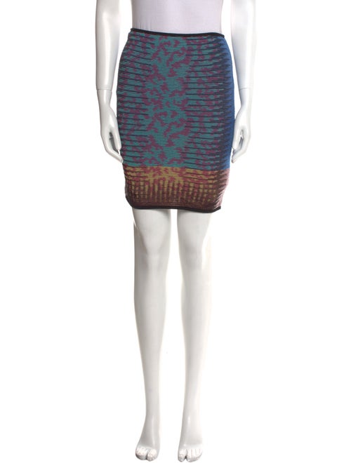 M Missoni Printed Mini Skirt