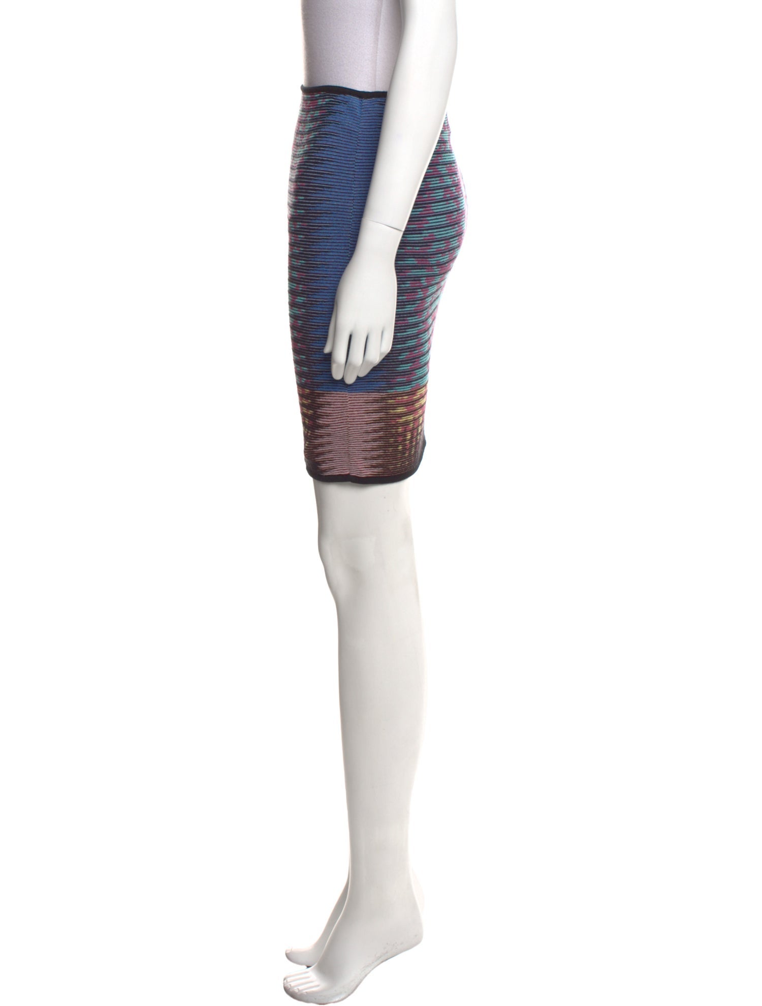 M Missoni Printed Mini Skirt