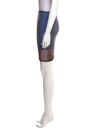 M Missoni Printed Mini Skirt