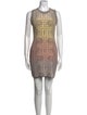 M Missoni Printed Mini Dress