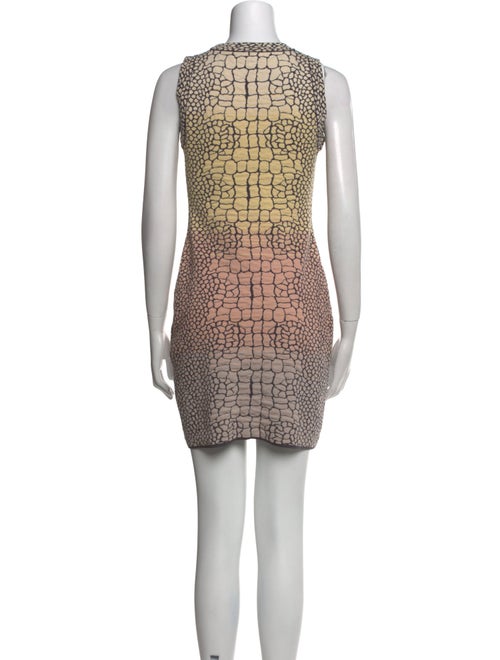 M Missoni Printed Mini Dress