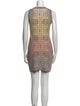 M Missoni Printed Mini Dress