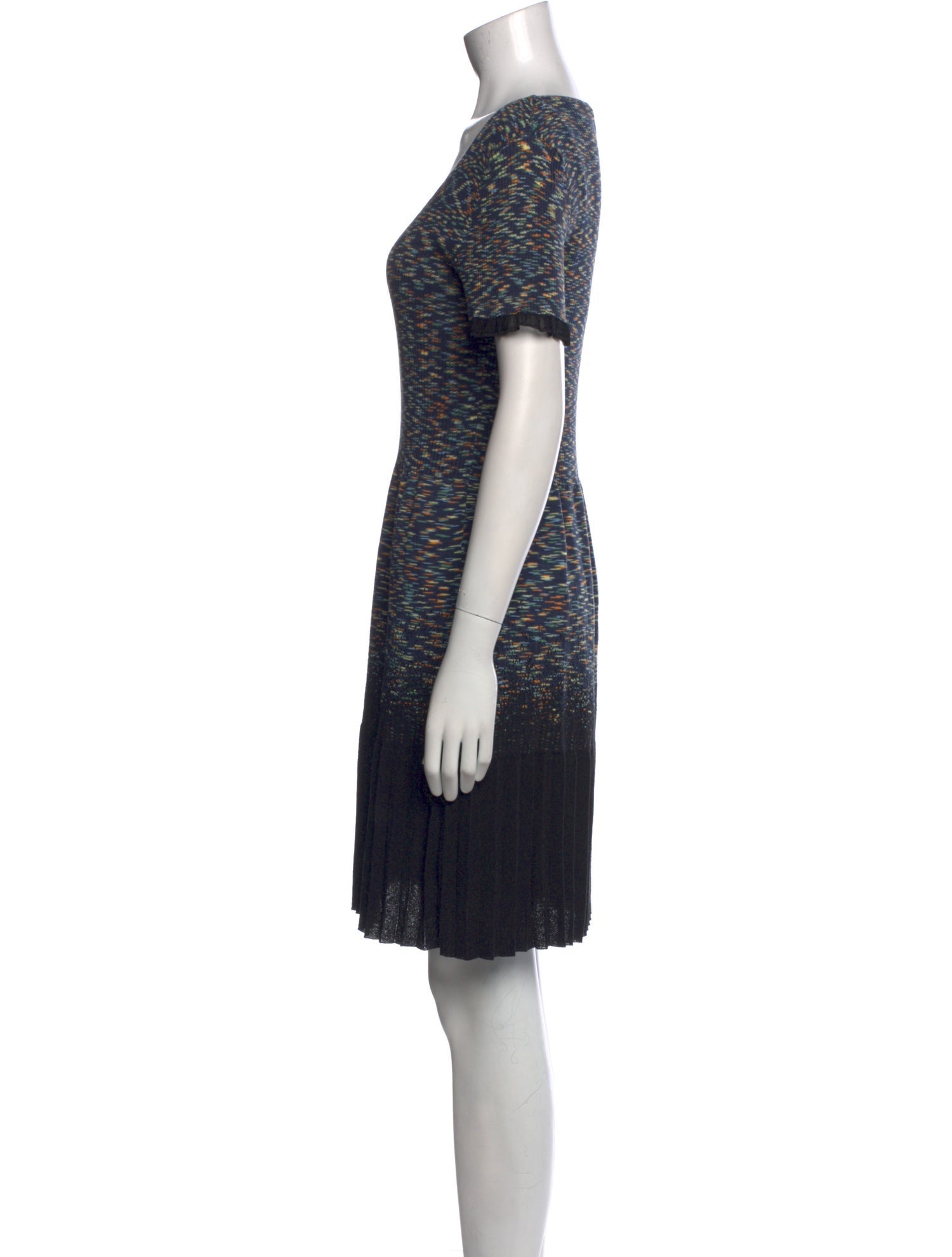 M Missoni Printed Knee-Length Dress