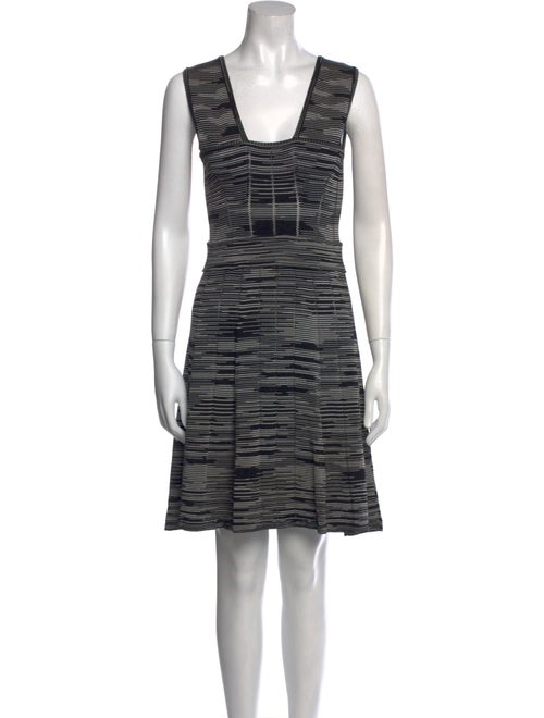 M Missoni Striped Mini Dress