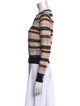 M Missoni Striped Crew Neck Sweater