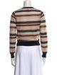 M Missoni Striped Crew Neck Sweater