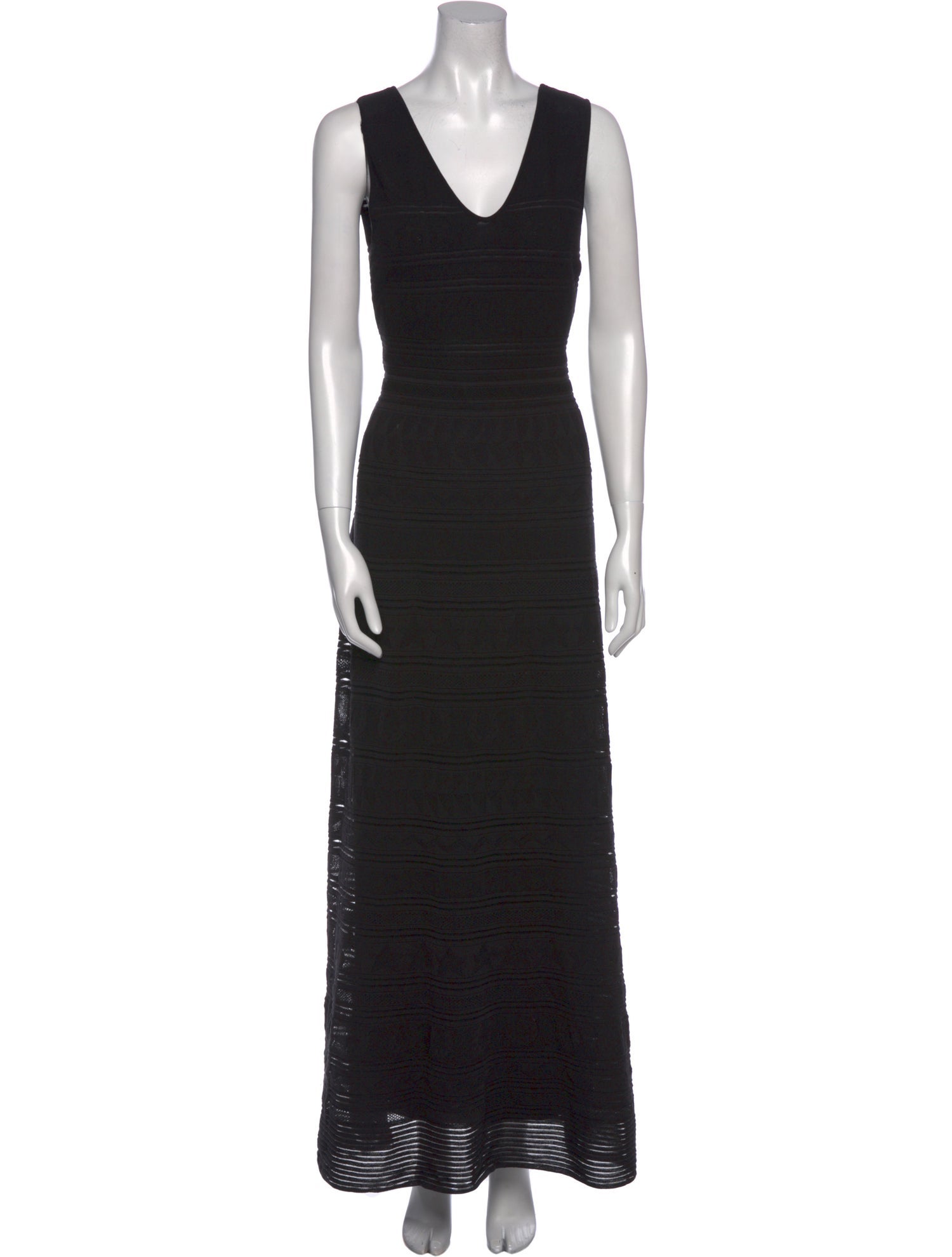 M Missoni V-Neck Long Dress