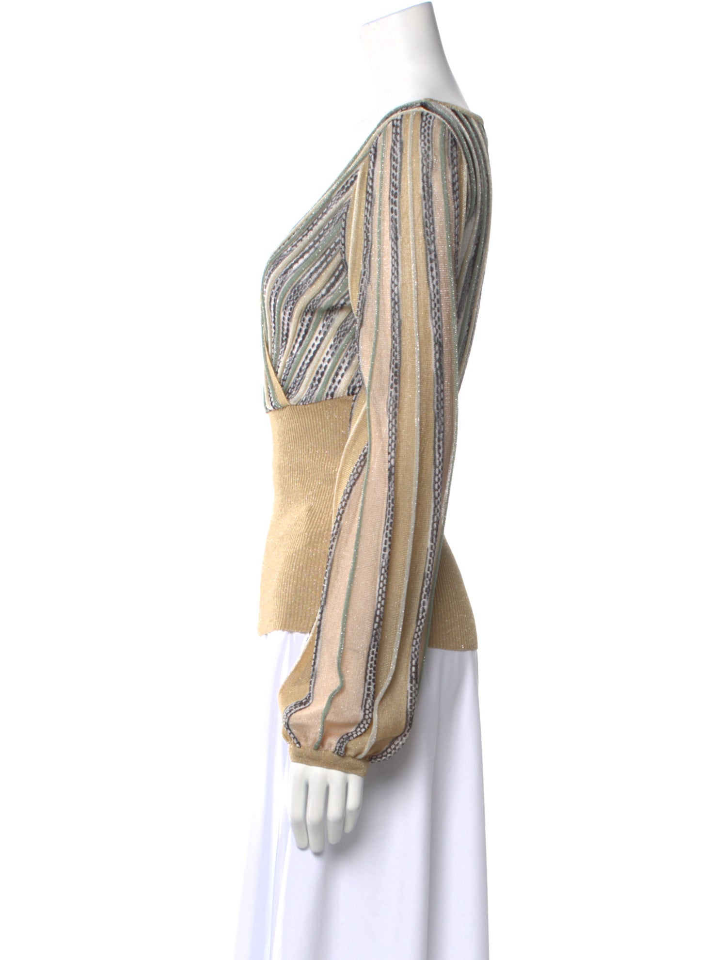 Missoni Printed V-Neck Blouse