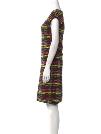 M Missoni Striped Mini Dress