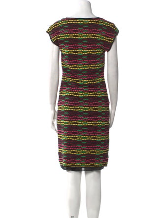 M Missoni Striped Mini Dress