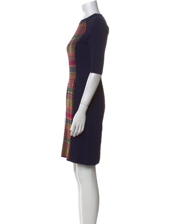 M Missoni Printed Mini Dress