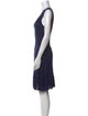 M Missoni Scoop Neck Knee-Length Dress