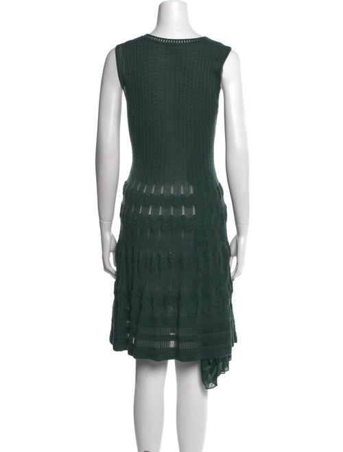 M Missoni V-Neck Knee-Length Dress