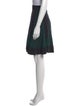 M Missoni Plaid Print Knee-Length Skirt