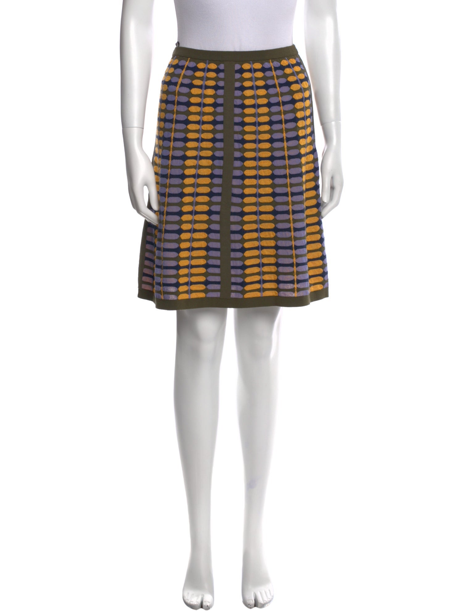 M Missoni Printed Knee-Length Skirt
