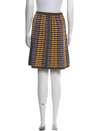 M Missoni Printed Knee-Length Skirt