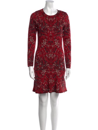 M Missoni Printed Mini Dress