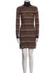 M Missoni Merino Wool Mini Dress