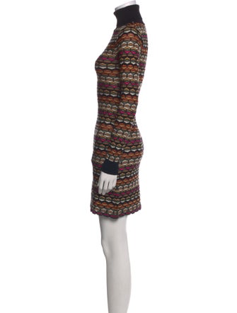M Missoni Merino Wool Mini Dress