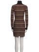 M Missoni Merino Wool Mini Dress