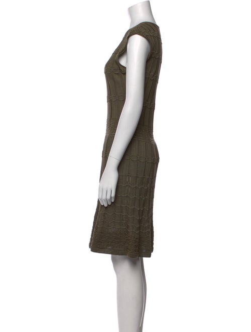 M Missoni V-Neck Knee-Length Dress