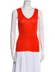 M Missoni Scoop Neck Sleeveless Top