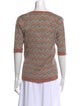M Missoni Mohair Printed Top