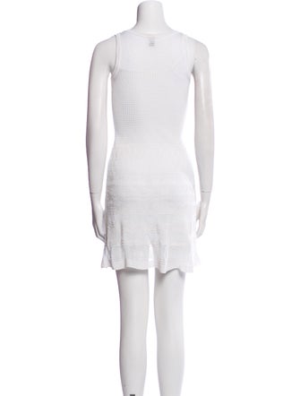 M Missoni Scoop Neck Mini Dress