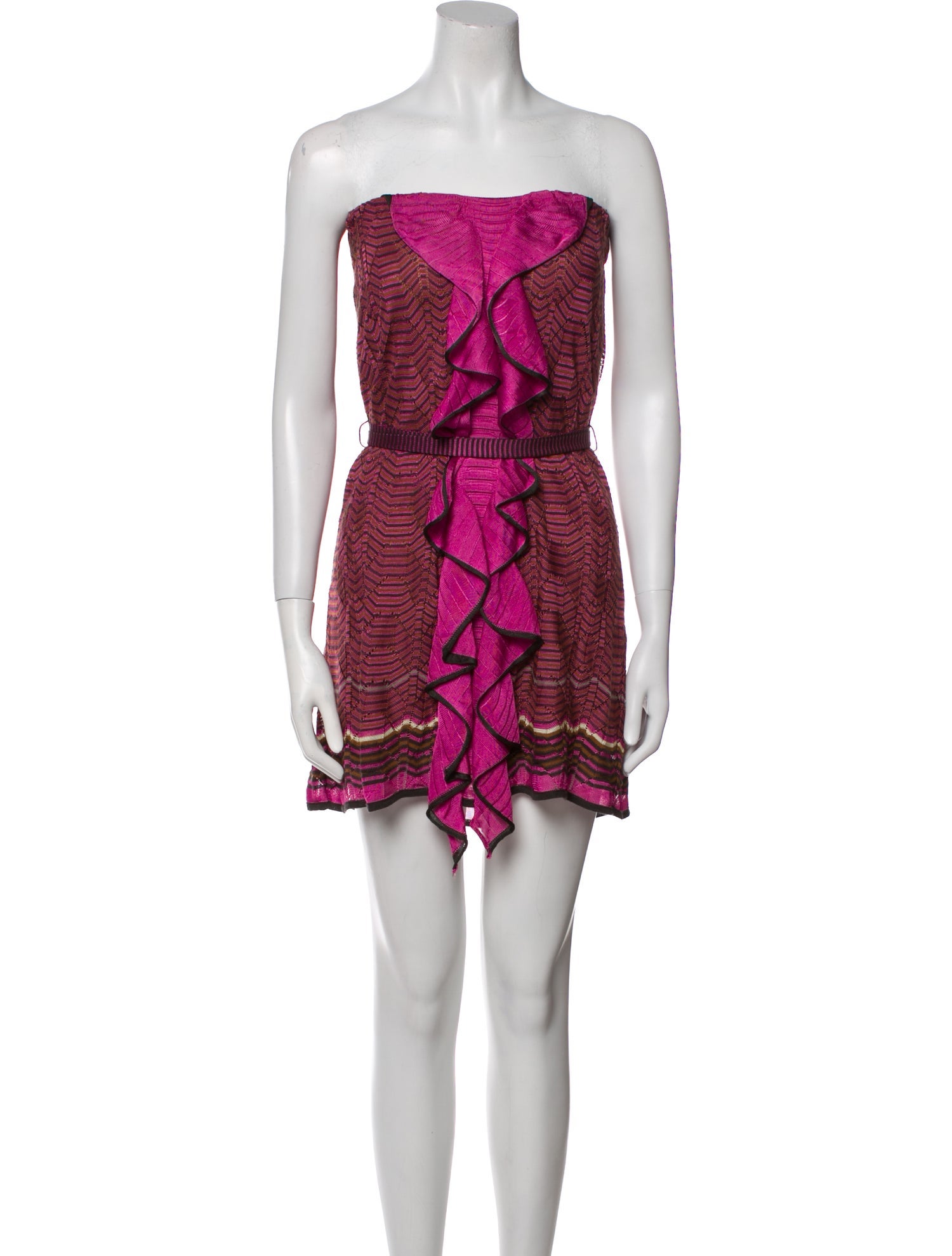 M Missoni Printed Mini Dress