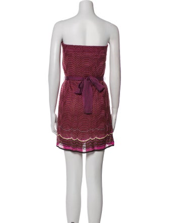 M Missoni Printed Mini Dress