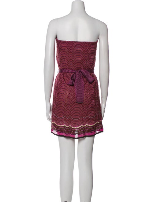 M Missoni Printed Mini Dress
