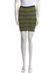 M Missoni Striped Mini Skirt