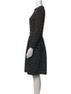 M Missoni Wool Knee-Length Dress
