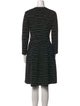 M Missoni Wool Knee-Length Dress