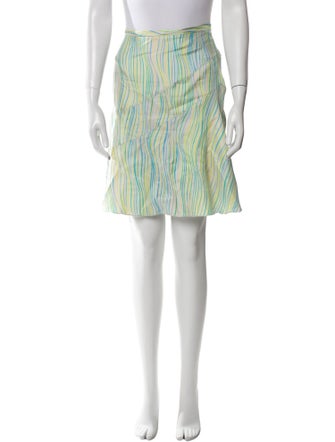 M Missoni Silk Knee-Length Skirt