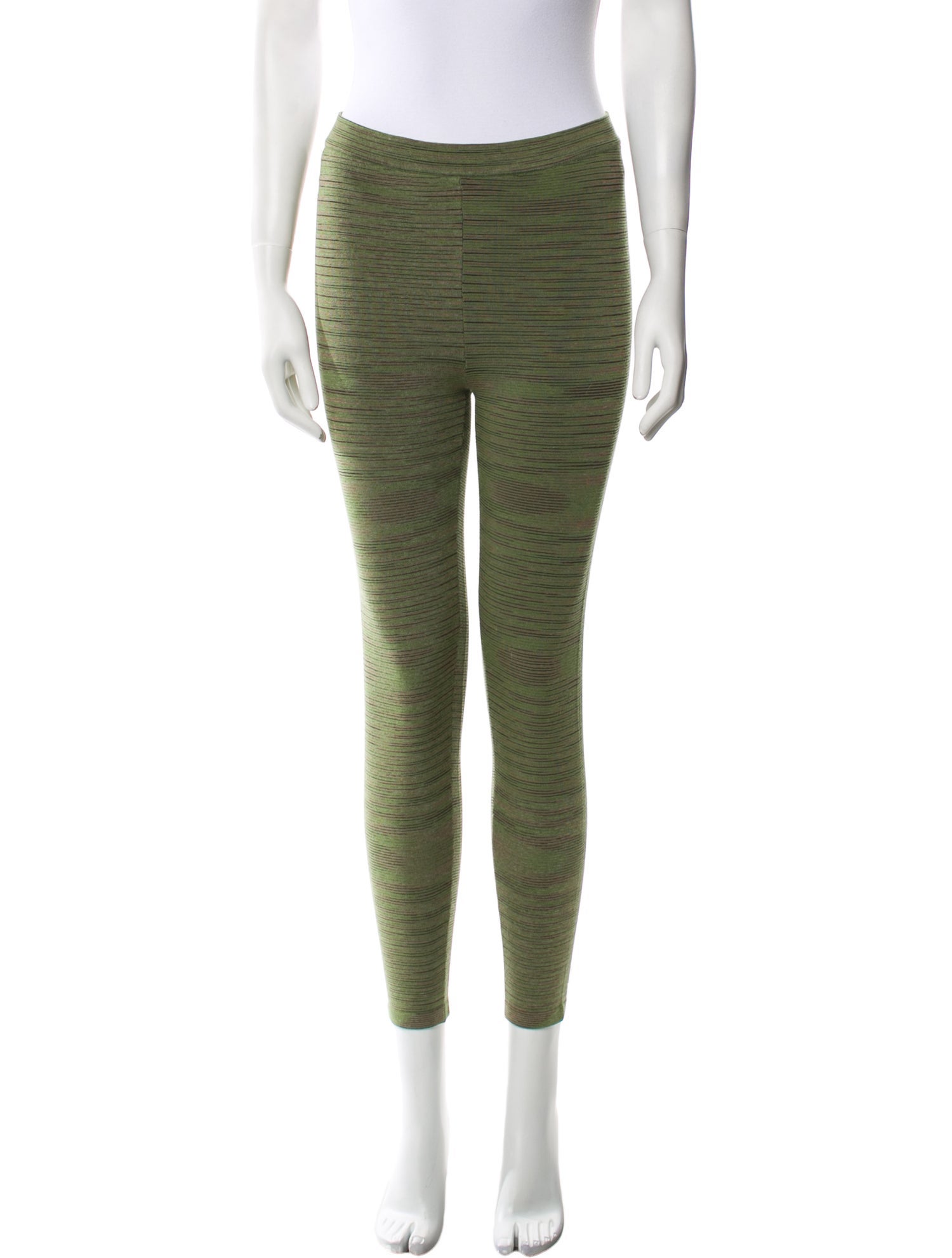 M Missoni Striped Skinny Leg Pants