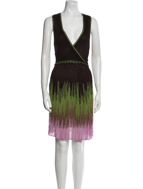 M Missoni Printed Mini Dress