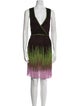 M Missoni Printed Mini Dress