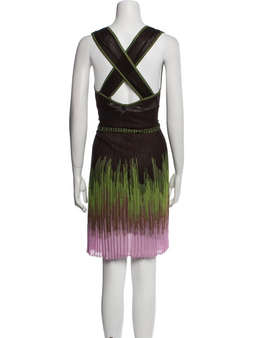 M Missoni Printed Mini Dress