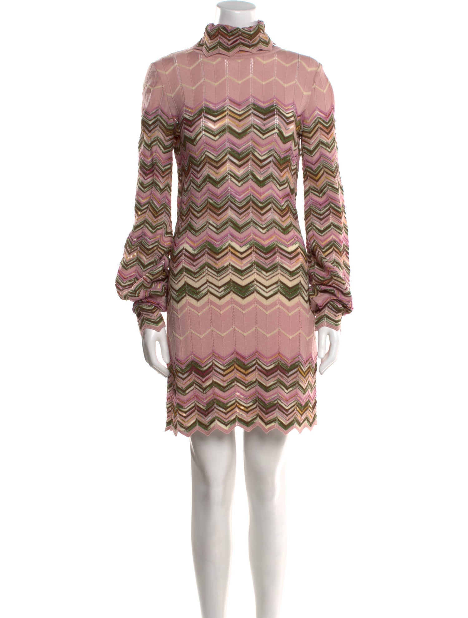 M Missoni Wool Mini Dress
