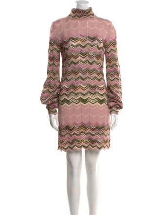 M Missoni Wool Mini Dress
