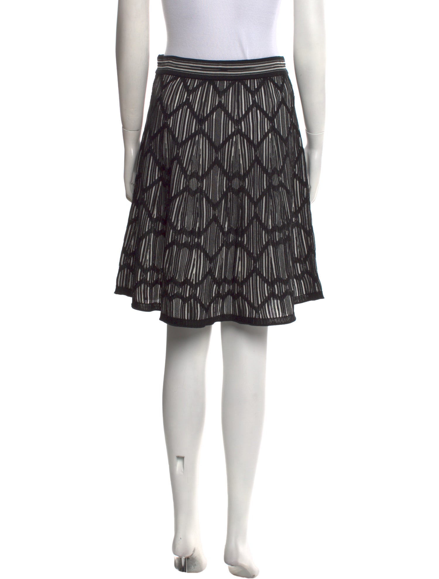 M Missoni Printed Knee-Length Skirt