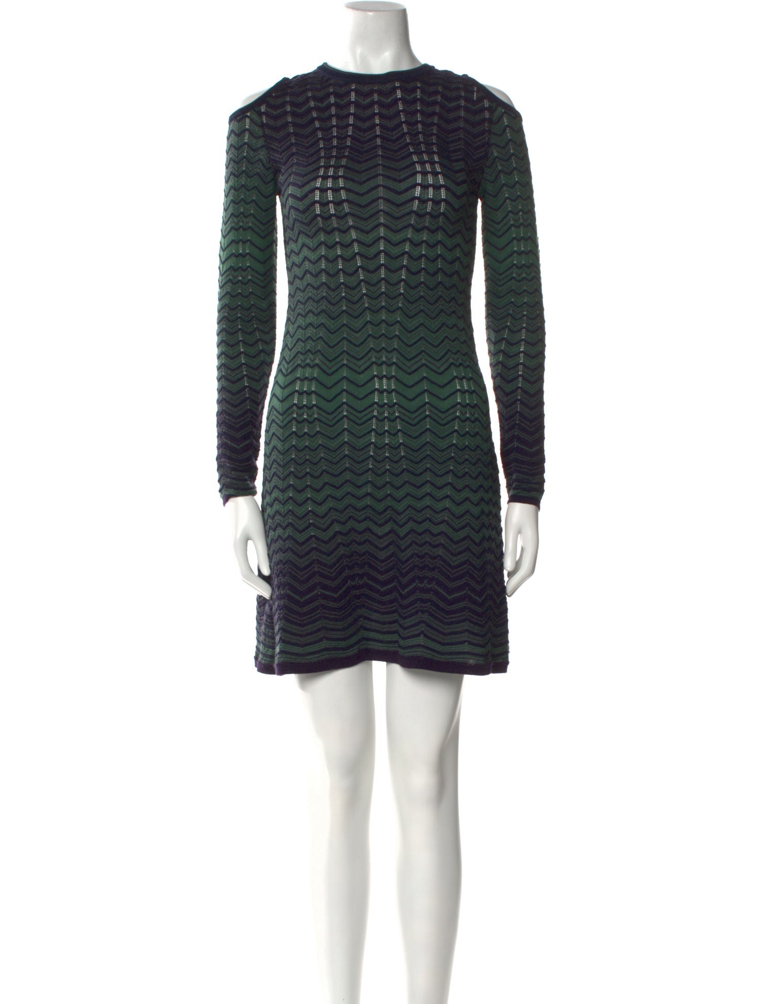 M Missoni Crew Neck Mini Dress