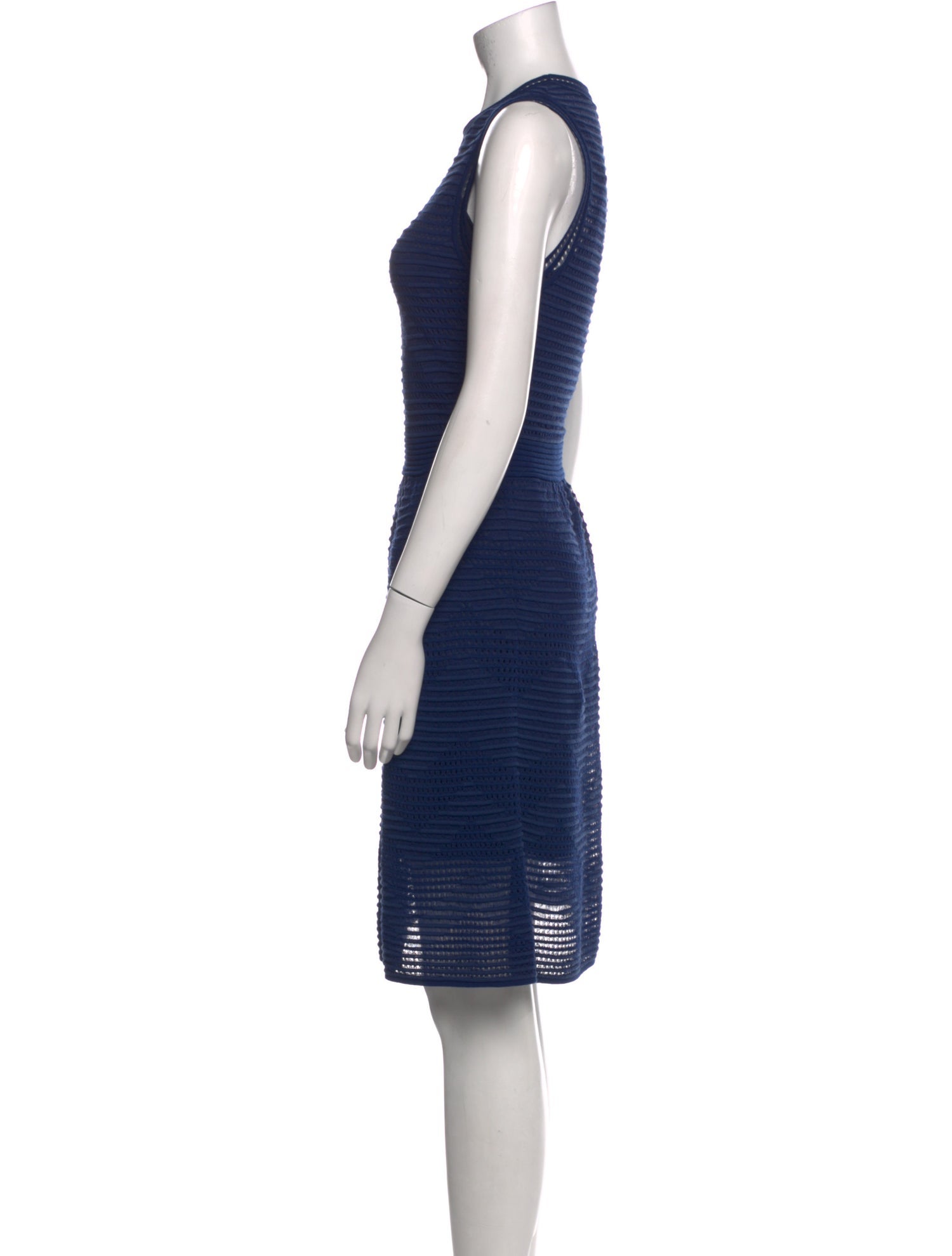 M Missoni Crew Neck Knee-Length Dress