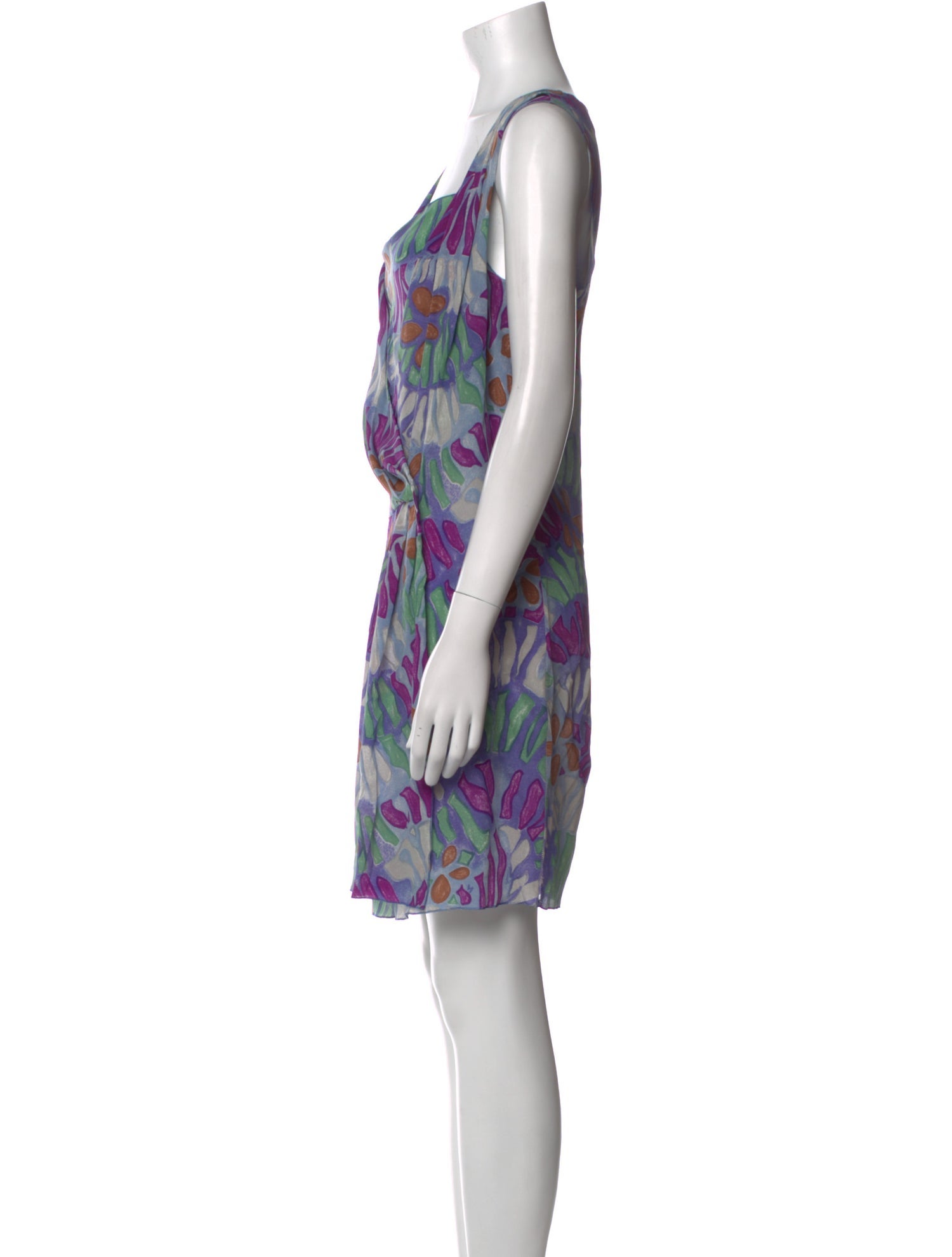 M Missoni Silk Mini Dress