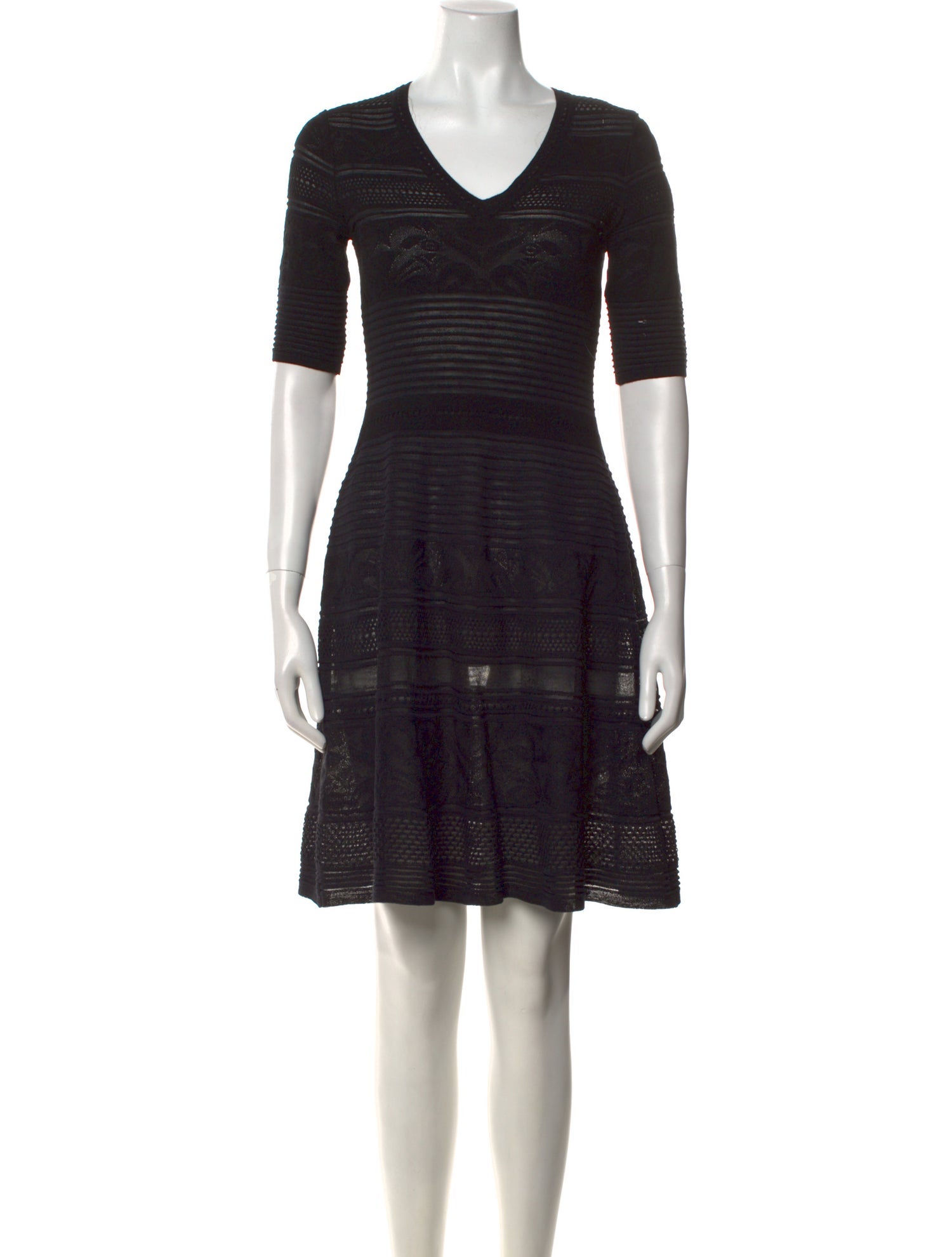 M Missoni V-Neck Mini Dress