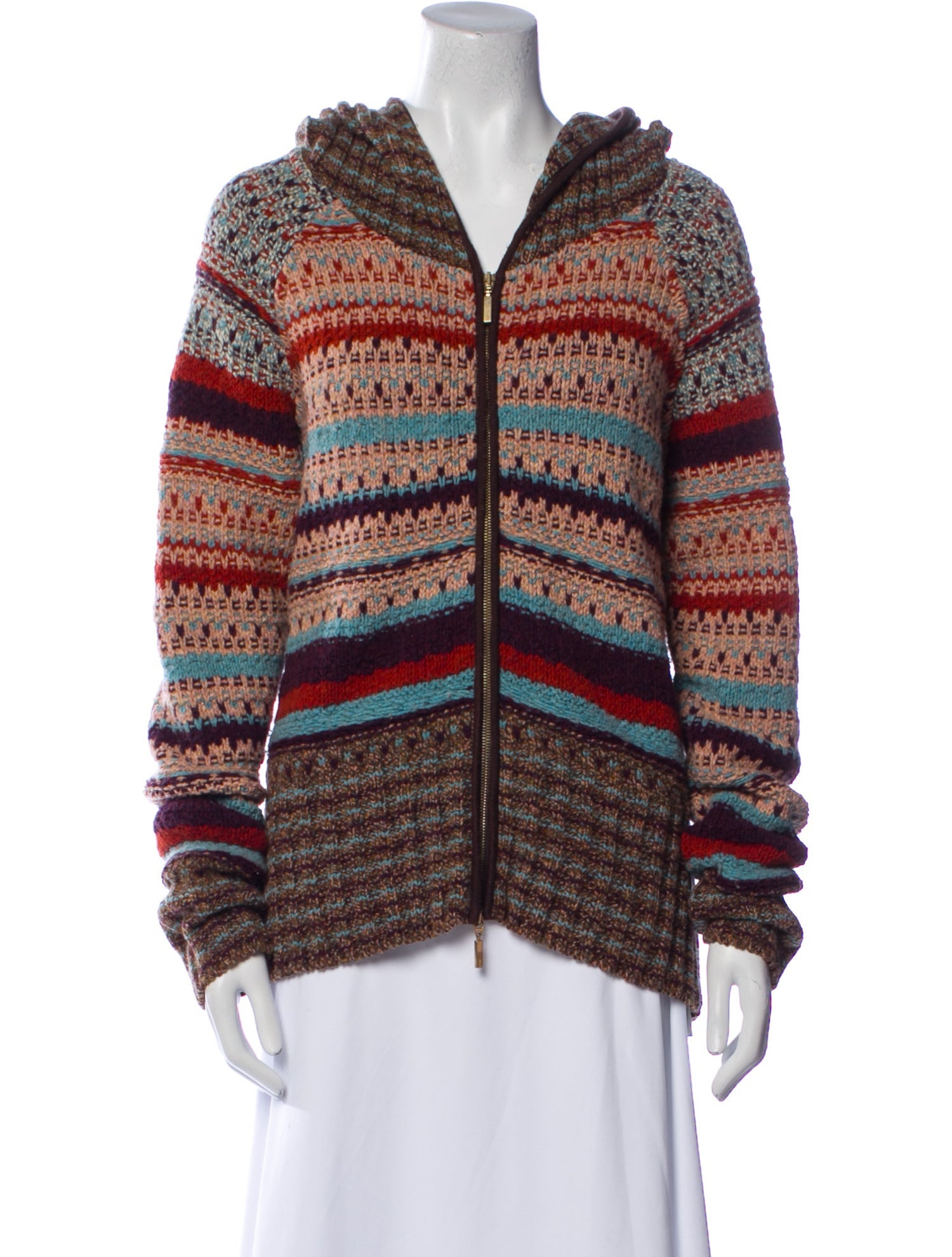 M Missoni Wool Striped Jacket