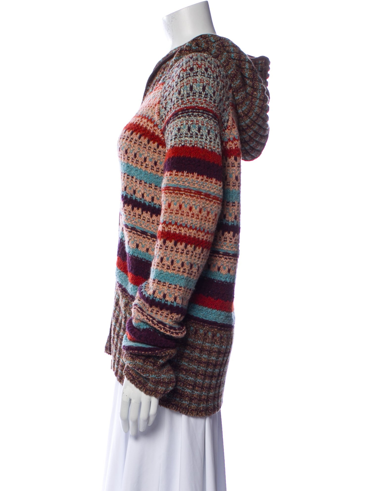 M Missoni Wool Striped Jacket